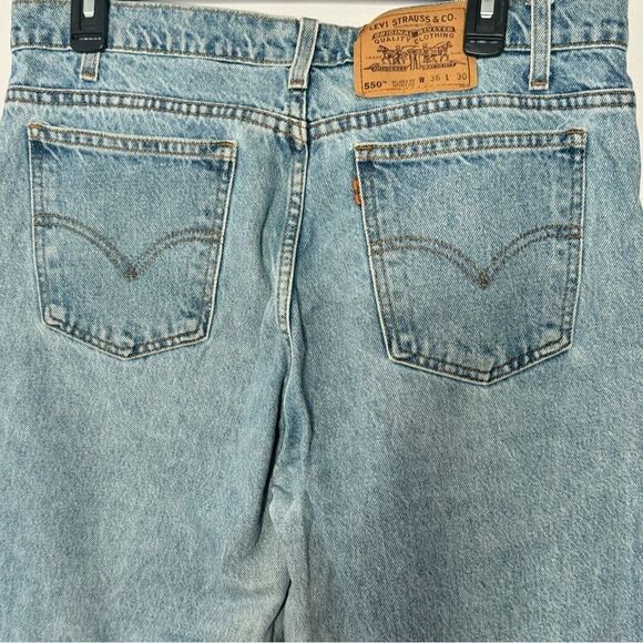 Vintage orange tab 550 Levi’s size 36/30 - Picture 1 of 6
